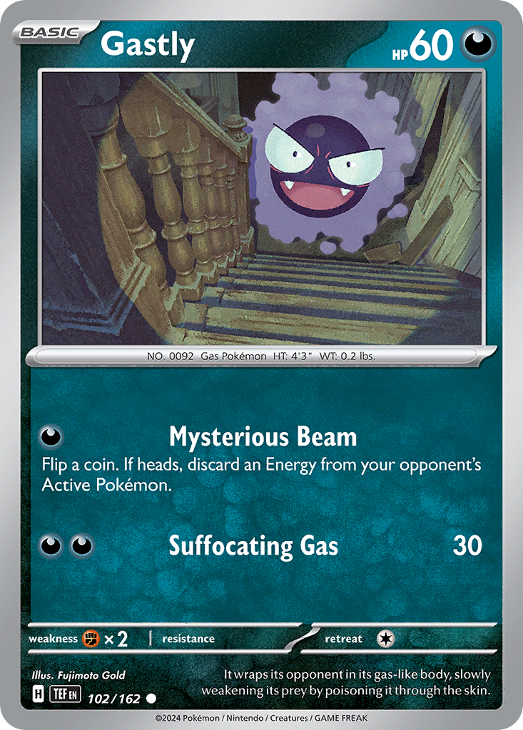 Temporal Forces Gastly #102/162